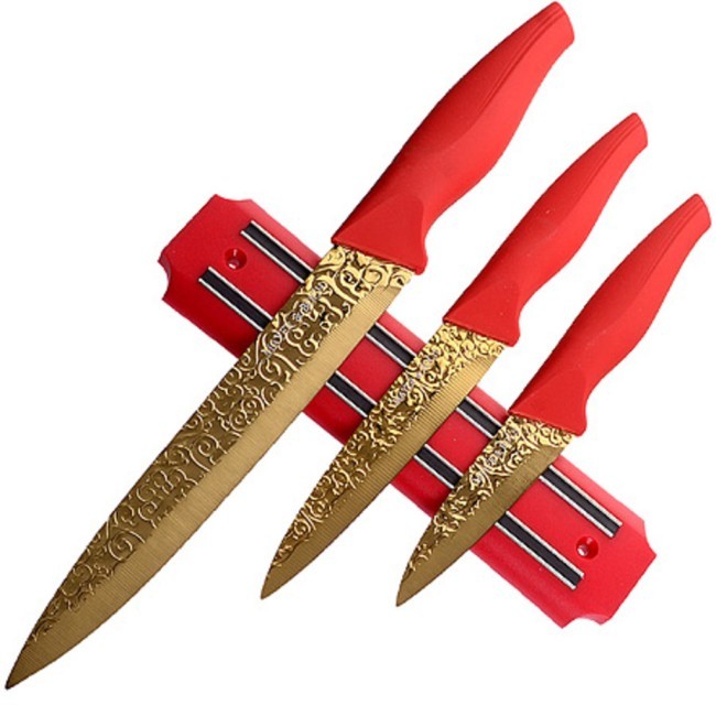 Набор ножей 3 ножа + магнит МВ (24139) Набор ножей 3 ножа + магнит МВ (24139)