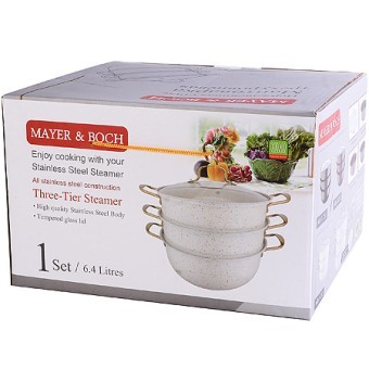 Мантоварка 30 см 3-х ярусная Mayer&Boch (31253)
