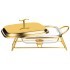 Мармит agness квадратный gold 1,8l Agness (781-503)