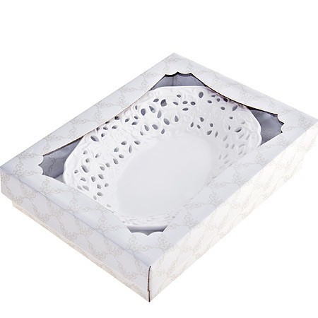 Конфетница ажурная 26х18,5х5см МВ (23808) Конфетница ажурная 26х18,5х5см МВ (23808)