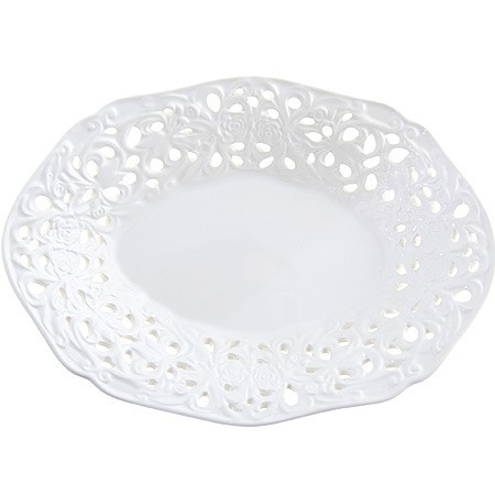 Конфетница ажурная 26х18,5х5см МВ (23808) Конфетница ажурная 26х18,5х5см МВ (23808)