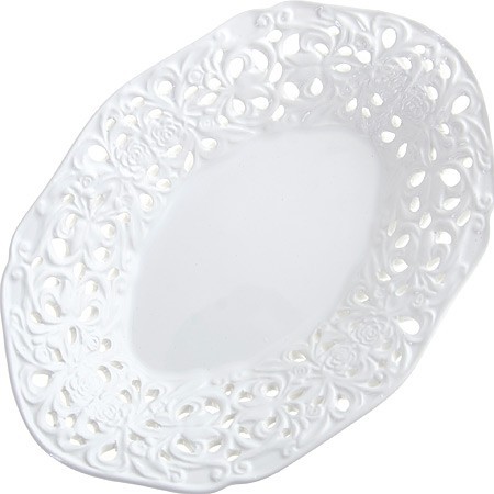 Конфетница ажурная 26х18,5х5см МВ (23808) Конфетница ажурная 26х18,5х5см МВ (23808)