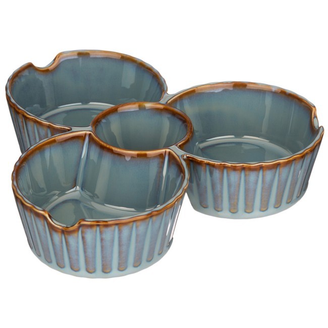 Менажница 4 секции bronco "soul kitchen" 22*5 см синяя Bronco (189-393) Менажница 4 секции bronco "soul kitchen" 22*5 см синяя Bronco (189-393)