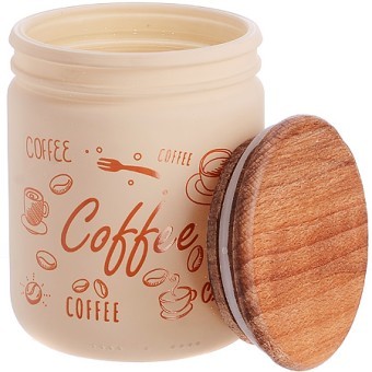 Банка для сыпучих 446 мл,дер. крыш.MB (80750) Банка для сыпучих 446 мл,дер. крыш.MB (80750)