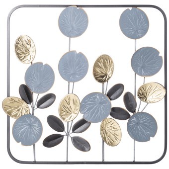 Панно настенное коллекция "цветочная симфония" 50,2*50,2*3,2 см Lefard (680-197)