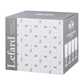 Набор бокалов из 4 шт. "flora" 350 мл/16 см Lefard (750-009)