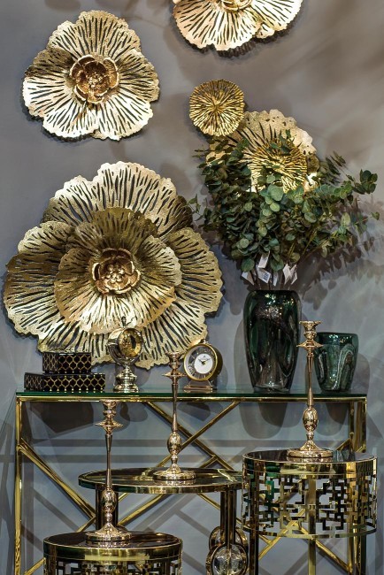 Настенный декор Цветок 74,3*71,1*11,4см (TT-00000748) Настенный декор Цветок 74,3*71,1*11,4см (TT-00000748)