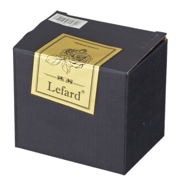 Икорница "лебедь muza crystal" 11*7 см. высота=8,5 см. с ложкой Lefard (195-112)