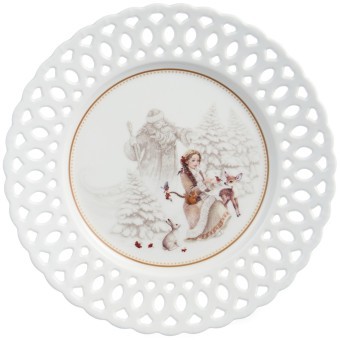 Набор тарелок закусочных lefard "морозко" 20,5 см Lefard (441-048)