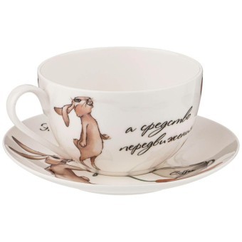 Чайная пара lefard "счастье есть" 300 мл Lefard (85-1794)