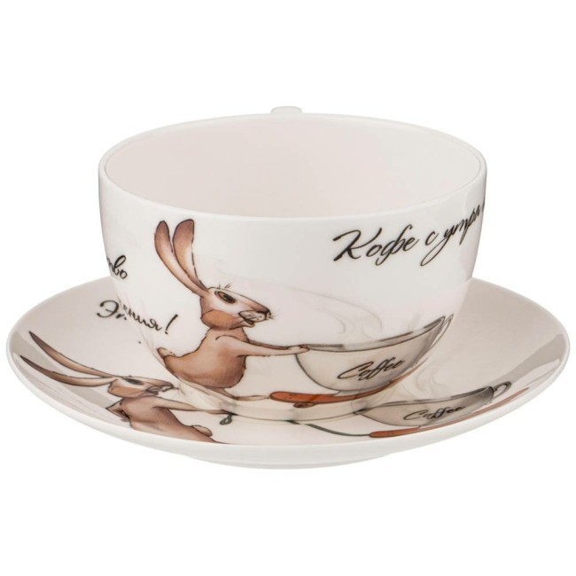 Чайная пара lefard "счастье есть" 300 мл Lefard (85-1794)