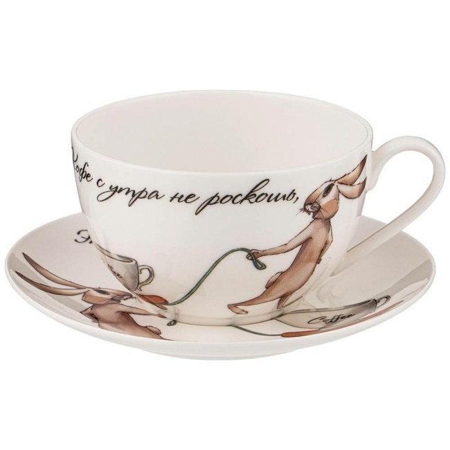 Чайная пара lefard "счастье есть" 300 мл Lefard (85-1794)