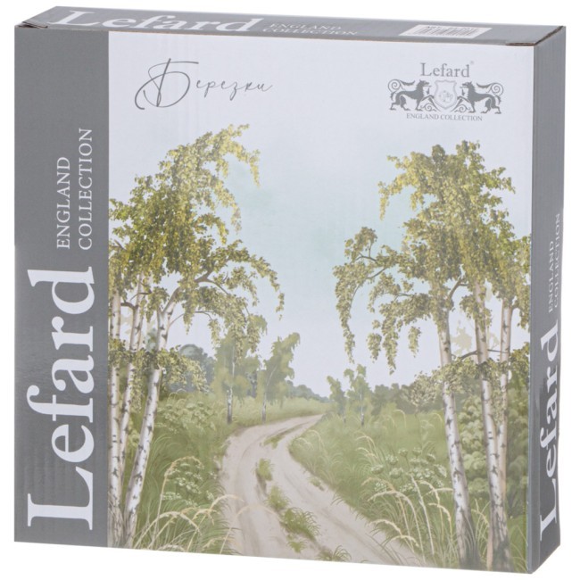 Набор тарелок закусочных lefard "березки"  2 шт. 20,5 см Lefard (85-2014)