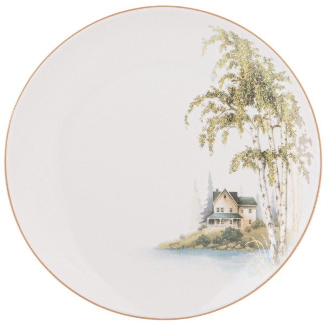 Набор тарелок закусочных lefard "березки"  2 шт. 20,5 см Lefard (85-2014)