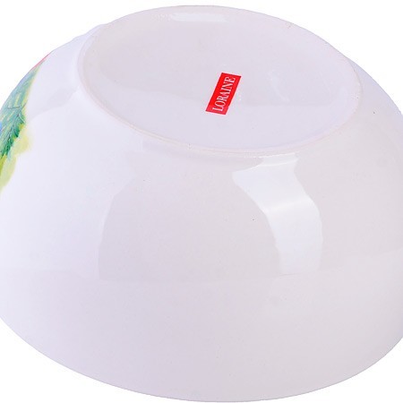 Супница керамическая 580мл Цветущие Маки доломит LR (60273)