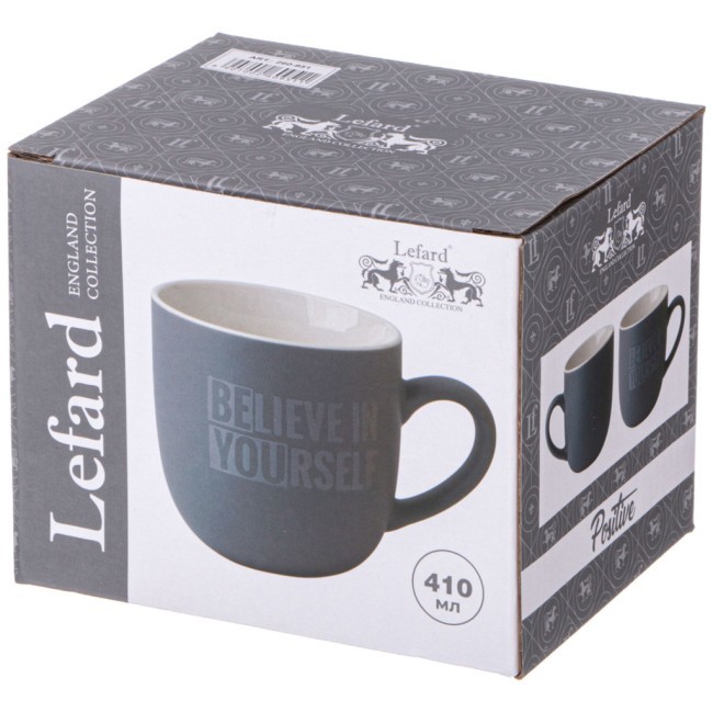 Кружка "believe in yourself"  410 мл Lefard (260-951)