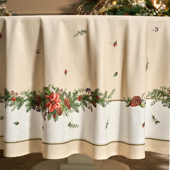 Скатерть круглая "celebration" 220см ,бежевый, 100% хлопок,твил,пропитка Lefard (850-734-28) Скатерть круглая "celebration" 220см ,бежевый, 100% хлопок,твил,пропитка Lefard (850-734-28)