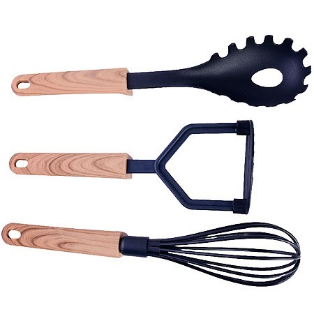 Набор кухонных принадлежностей на подставке 7 пр нейлон Mayer&Boch (40496)