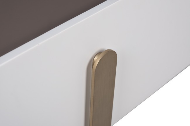 Тумбочка светлая с металл. каркасом 58*40*55см (TT-00012680)