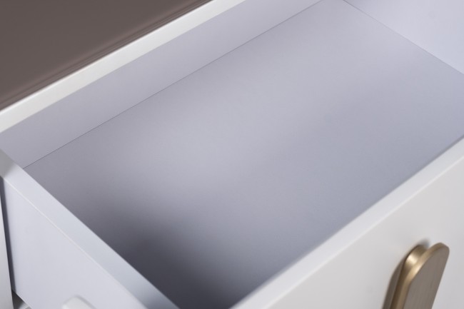 Тумбочка светлая с металл. каркасом 58*40*55см (TT-00012680)