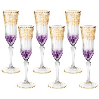 Набор бокалов для шампанского из 6 шт. 180 мл SAME (103-626)