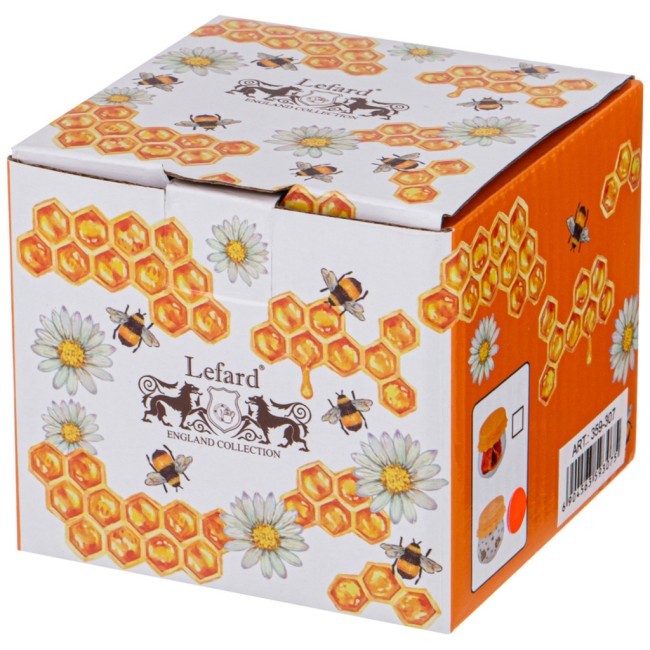 Баночка с силиконовой крышкой lefard "пчелы" 180 мл Lefard (359-307) Баночка с силиконовой крышкой lefard "пчелы" 180 мл Lefard (359-307)