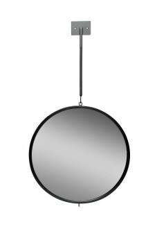 Зеркало с планкой одинарное диам.40см (TT-00000513)