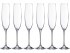 Набор бокалов для шампанского из 6 шт. "esta/fulica" 250 мл высота=28 см Crystalite Bohemia (669-197)
