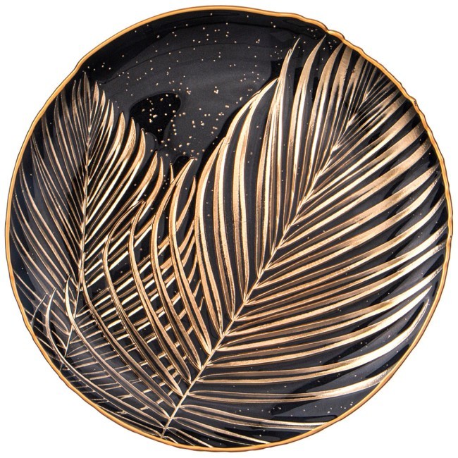 Блюдо "bohemia" black 33см мал.уп.=6шт. Bronco (336-106)