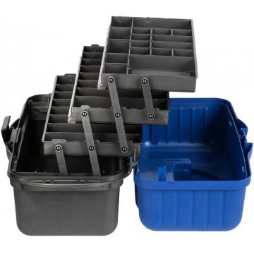 Ящик рыболовный трехполочный Helios синий (75166) Ящик рыболовный трехполочный Helios синий (75166)