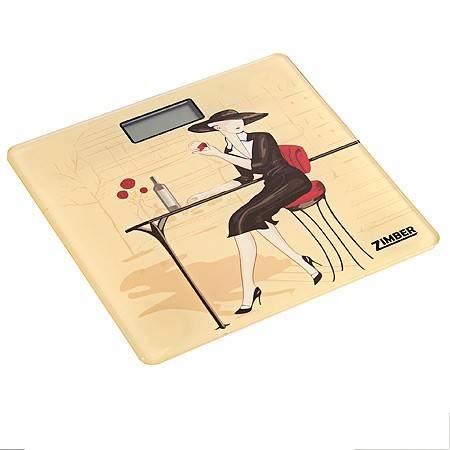 Эл. весы напольные 150 кг ZIMBER (10817)