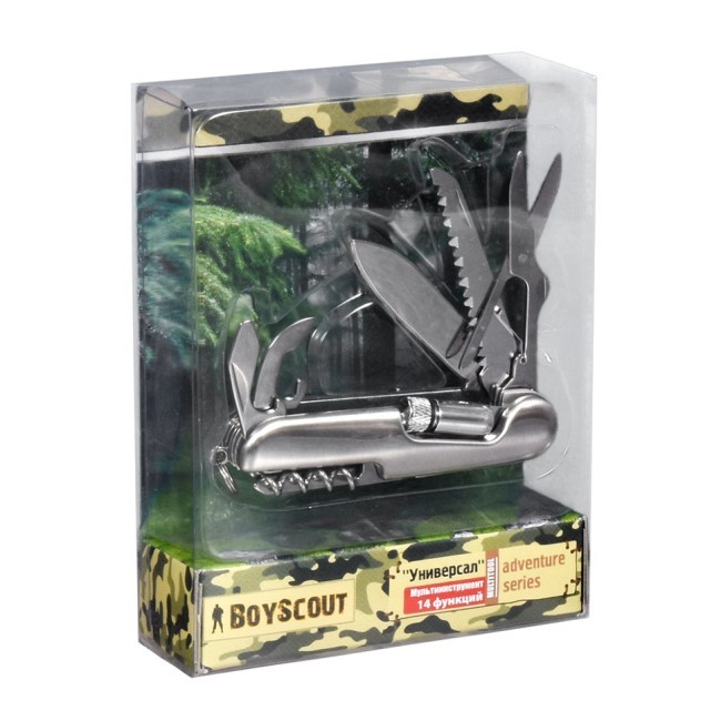Мультитинструмент Boyscout Универсал 14 функций 61285 (62866) Мультитинструмент Boyscout Универсал 14 функций 61285 (62866)
