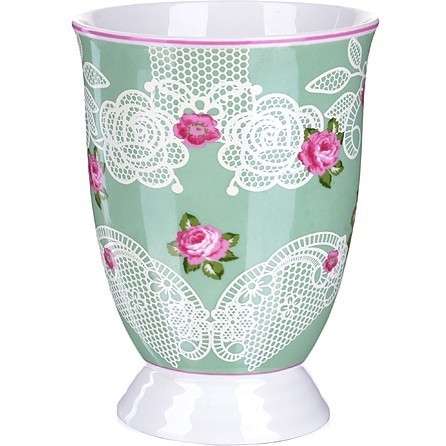 Кружка фарфоровая 300 мл Цветы LR (27883)