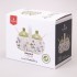 Сахарница с ложкой agness "flower story" 10*9,5 см 300 мл Agness (358-2186)