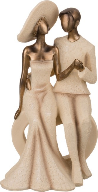 Статуэтка "влюбленные" серия "фьюжн" 12*10*24 см Lefard (162-274)