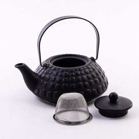 Заварочный чайник 650 мл керамика (60423)