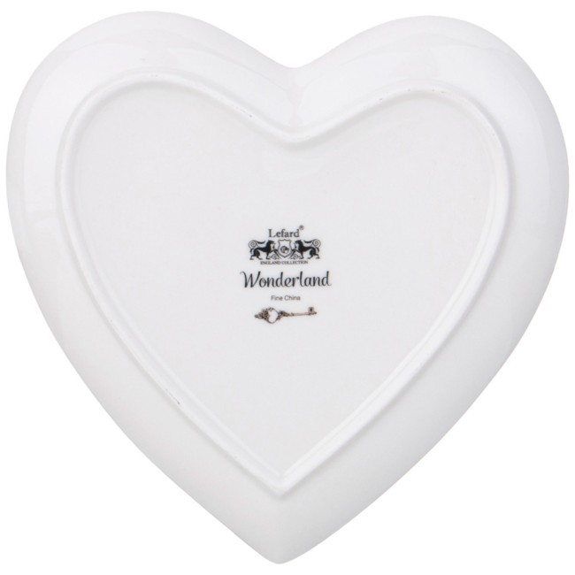 Тарелка lefard "wonderland" сердце 15*2 см Lefard (590-536)