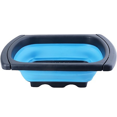 Дуршлаг с выдвиж. ручками, СИНИЙ.MB (31488-2) Дуршлаг с выдвиж. ручками, СИНИЙ.MB (31488-2)