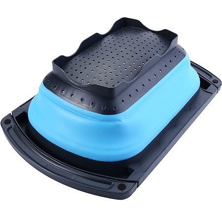 Дуршлаг с выдвиж. ручками, СИНИЙ.MB (31488-2) Дуршлаг с выдвиж. ручками, СИНИЙ.MB (31488-2)