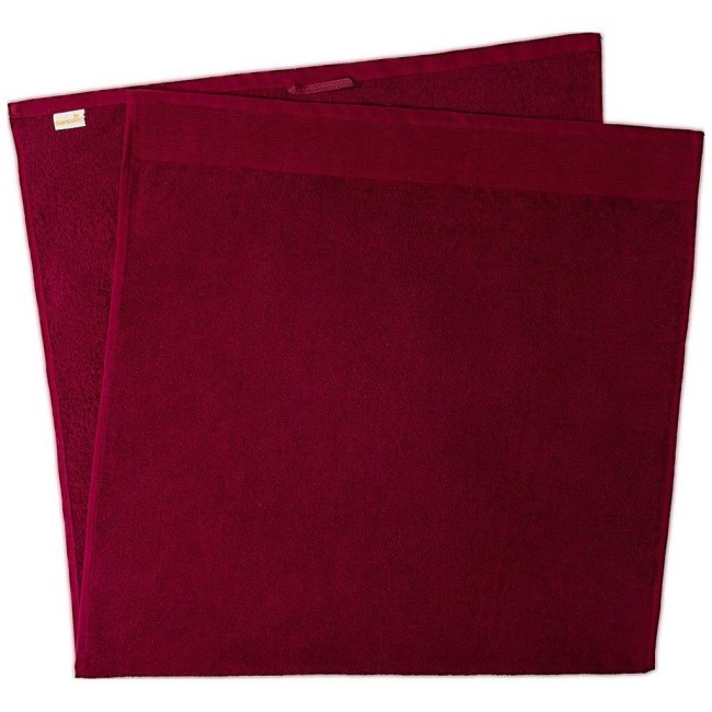 Полотенце махровое с бордюром 140*70см, в упаковкеке, 100% х\б, пл 450 г/м2 , фуксия Lefard (850-100-6)