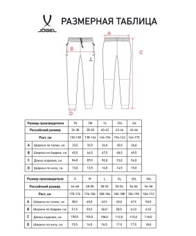 Брюки JÖGEL ESSENTIAL Athlete Pants, темно-синий (2130815)