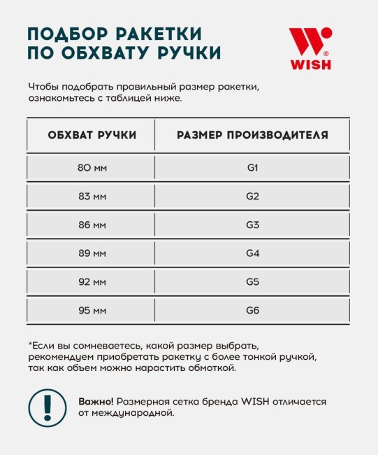 Ракетка для бадминтона WISH Carbon Pro 98, серый/зеленый (2119125)