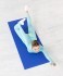 Коврик для йоги и фитнеса Starfit FM-101, PVC, 183x61x0,8 см, темно-синий (2103968)