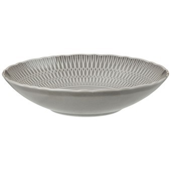 Тарелка суповая "софия серая" 22 см мал.уп.=6шт без упак. Cmielow (676-133)