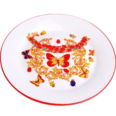 Блюдо круглое 20,5см Романтика доломит LR (30786)