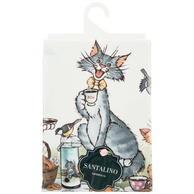 Фартук "пальчики оближешь", 100% хлопок,твил, белый Lefard (850-724-7)