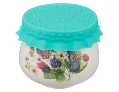 Баночка  с силиконовой крышкой lefard "ежевика" 180 мл Lefard (359-312)