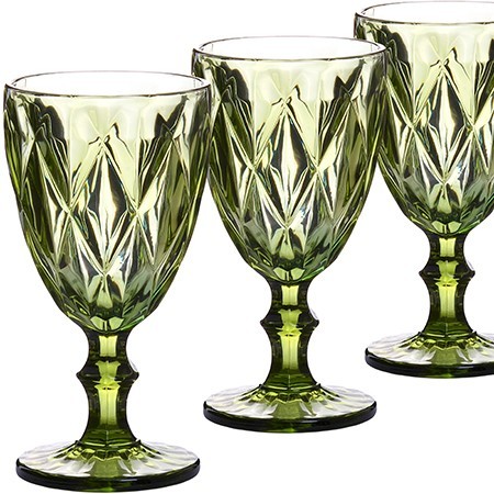 Набор бокалов 340 мл 6 шт зеленый LR (60428) Набор бокалов 340 мл 6 шт зеленый LR (60428)