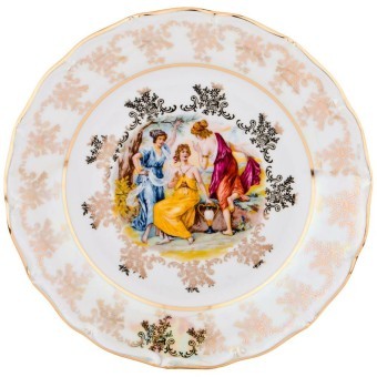 Набор тарелок из 6 шт."мадонна" диаметр 25 см. G.Benedikt. (662-689)