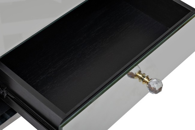 Тумба зерк. с ящиком каркас н/ж сталь хром 50*40*50см (TT-00008390)